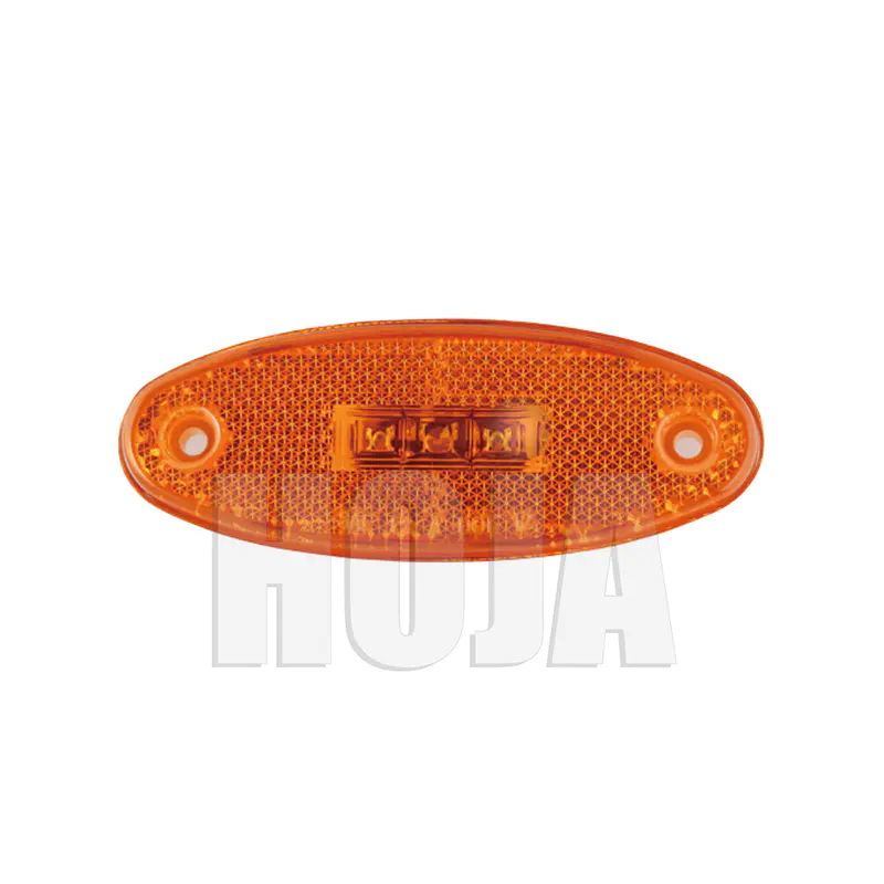 3.9" Oval LED Marker Light with Reflex Lens