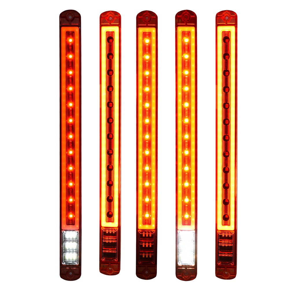 18” LED Light Bar, STI with Neon Glow Indicator and Back-Up Light