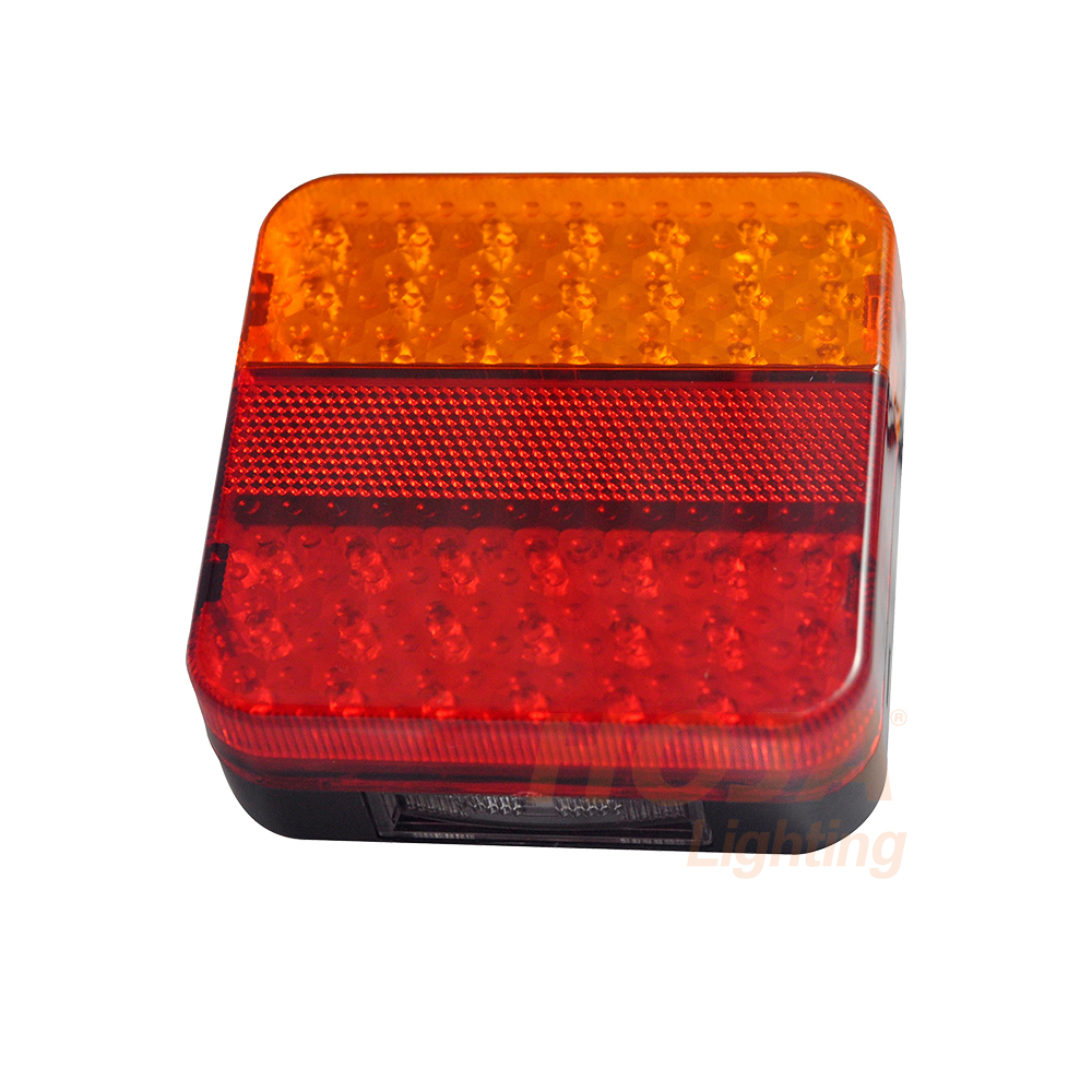 Square LED Trailer Light