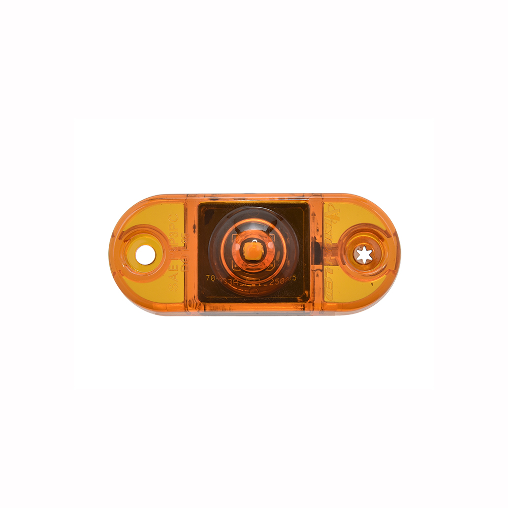 2.6”x1.1” (65x27mm) Single LED Marker & Clearance Light