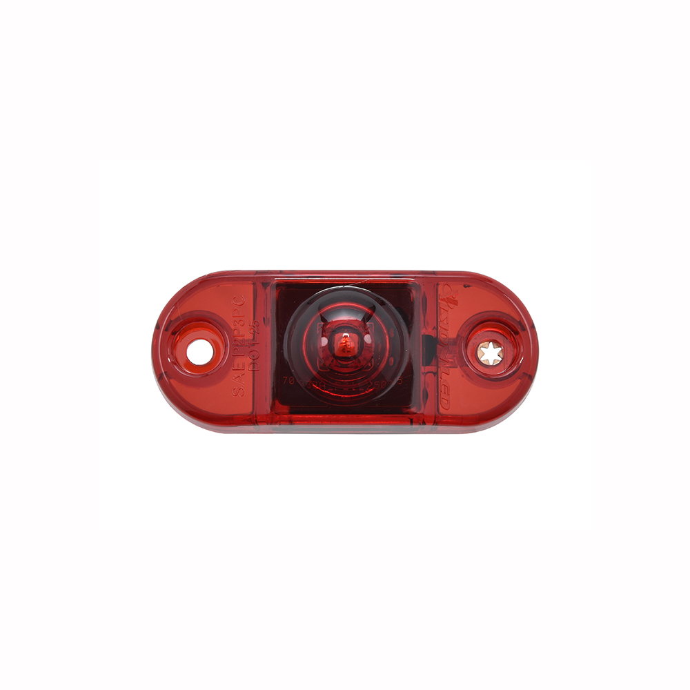 2.6”x1.1” (65x27mm) Single LED Marker & Clearance Light