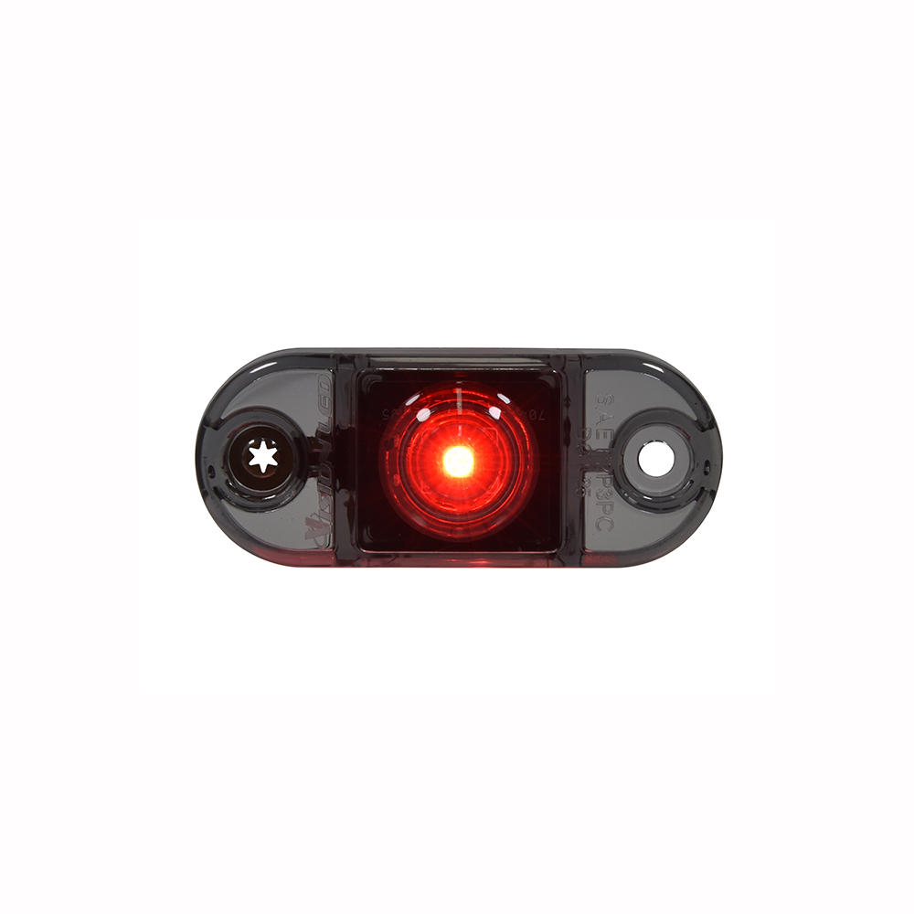 2.6”x1.1” (65x27mm) Single LED Marker & Clearance Light