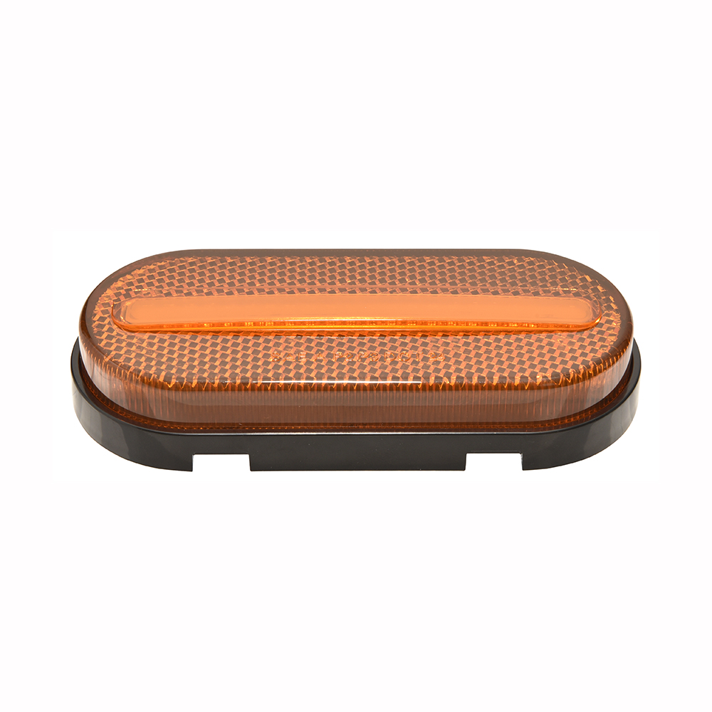 4.5”x2” Oval Neon Glow LED Marker and Clearance with Reflex
