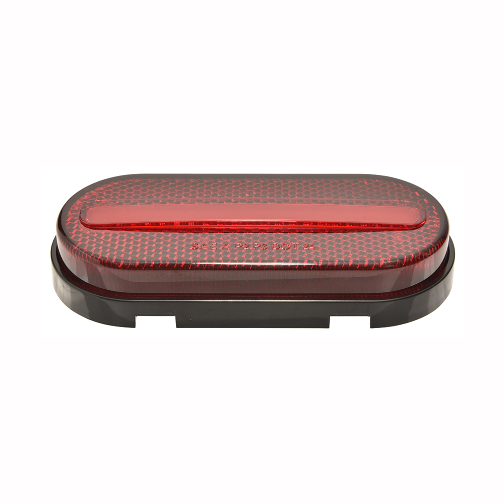 4.5”x2” Oval Neon Glow LED Marker and Clearance with Reflex
