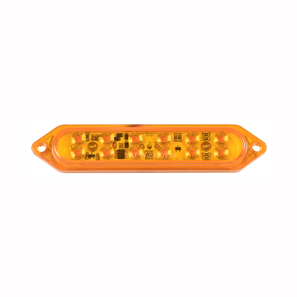 4.9” (125mm) Rectangular LED Emergency Strobing Light