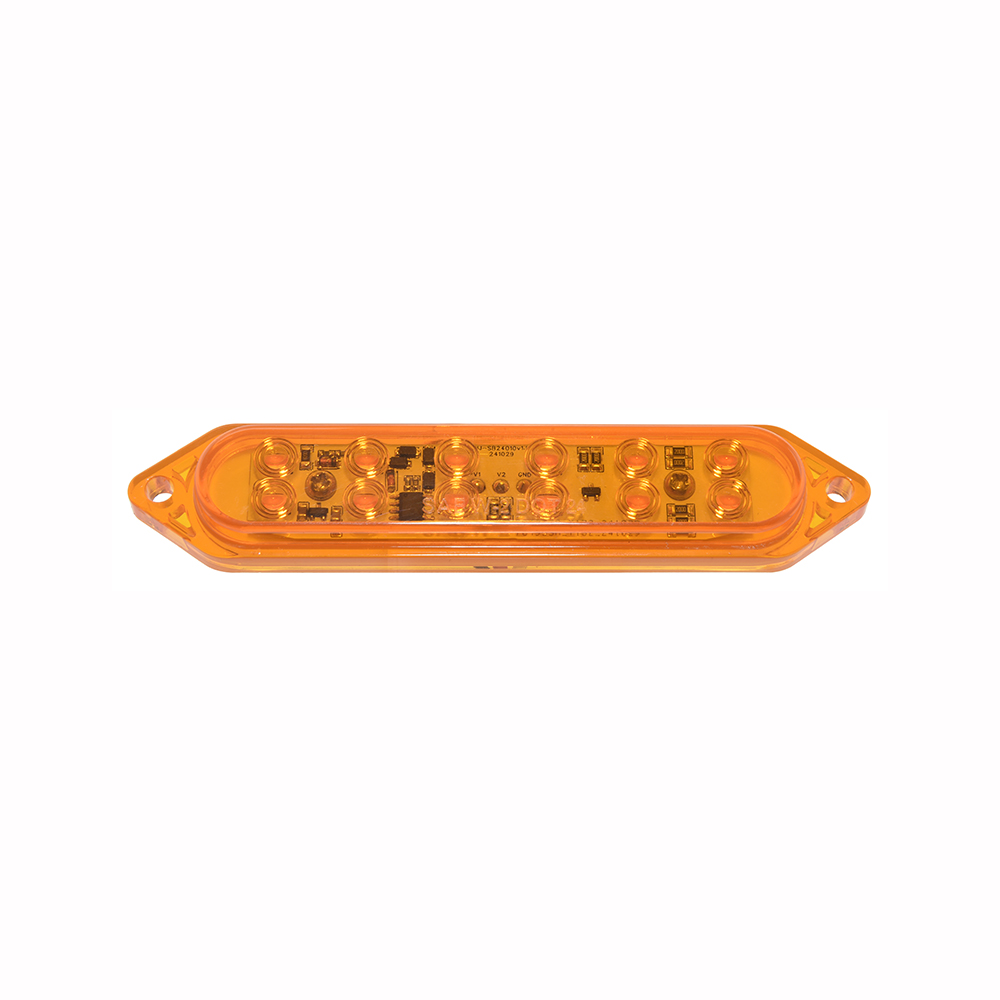 4.9” (125mm) Rectangular LED Emergency Strobing Light