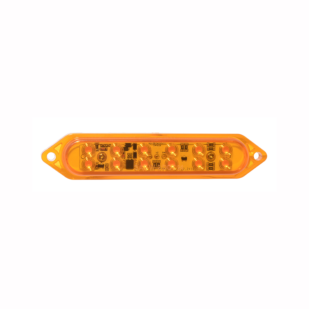 4.9” (125mm) Rectangular LED Emergency Strobing Light