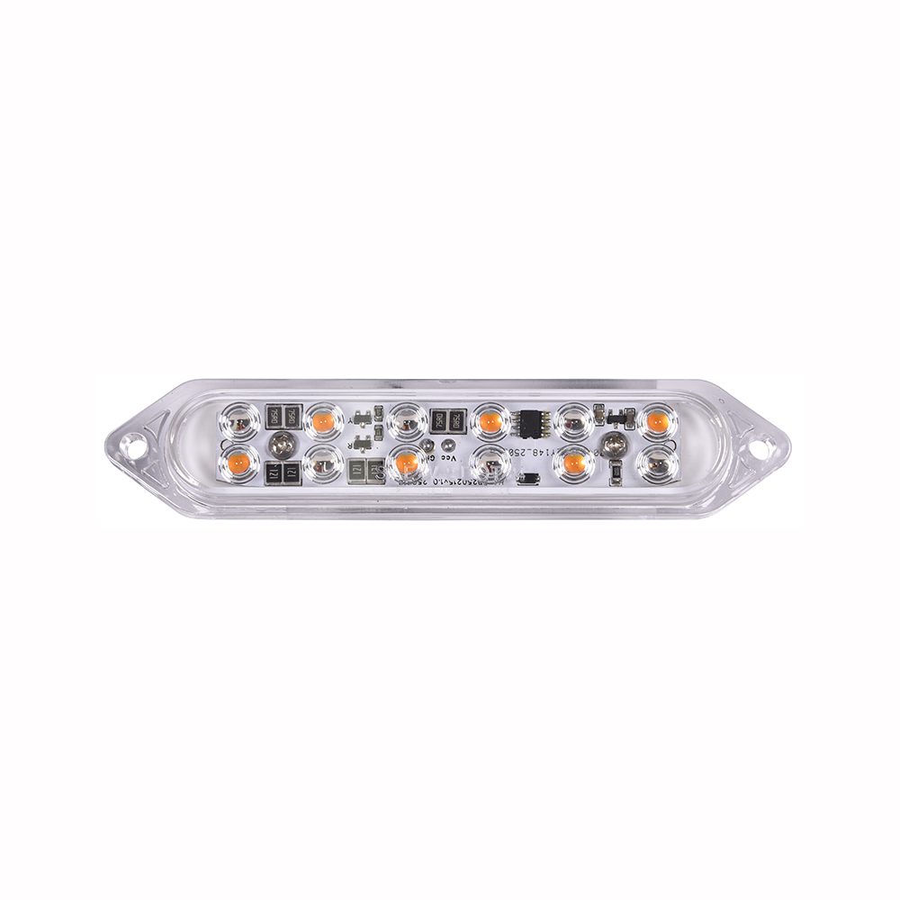 4.9” (125mm) Rectangular LED Emergency Strobing Light